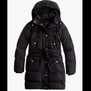 70% down JCrew Belted Puffer Coat